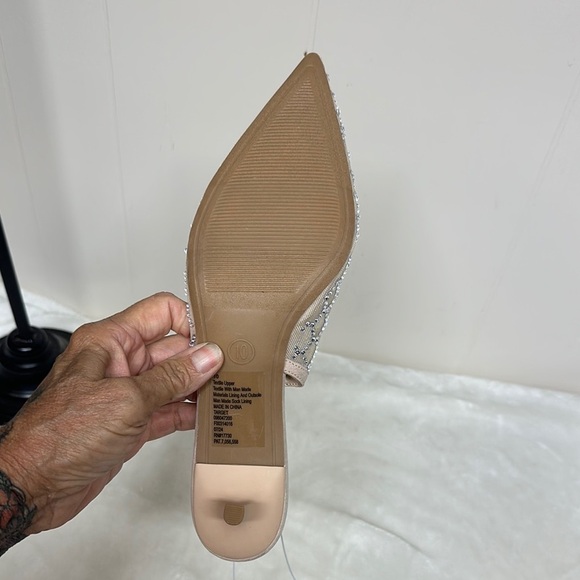 A New Day Tan Slingback Flats with Pointed Toe - Picture 7 of 11